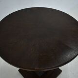 1920s Art Deco Occasional Coffee Table and tablecloth