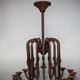 Large antique chandelier with 16 light arms