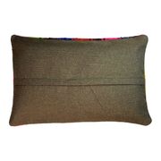 Vintage turkish kilim cushion cover, 30 x 50 cm