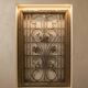 Art Nouveau cast iron grille from the 1900s.