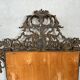 Large gilded mantel mirror – wood