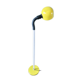 Space lamp yellow and white sweden 1970