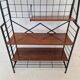 Italian Free Standing Teak Shelving Unit, 1950's