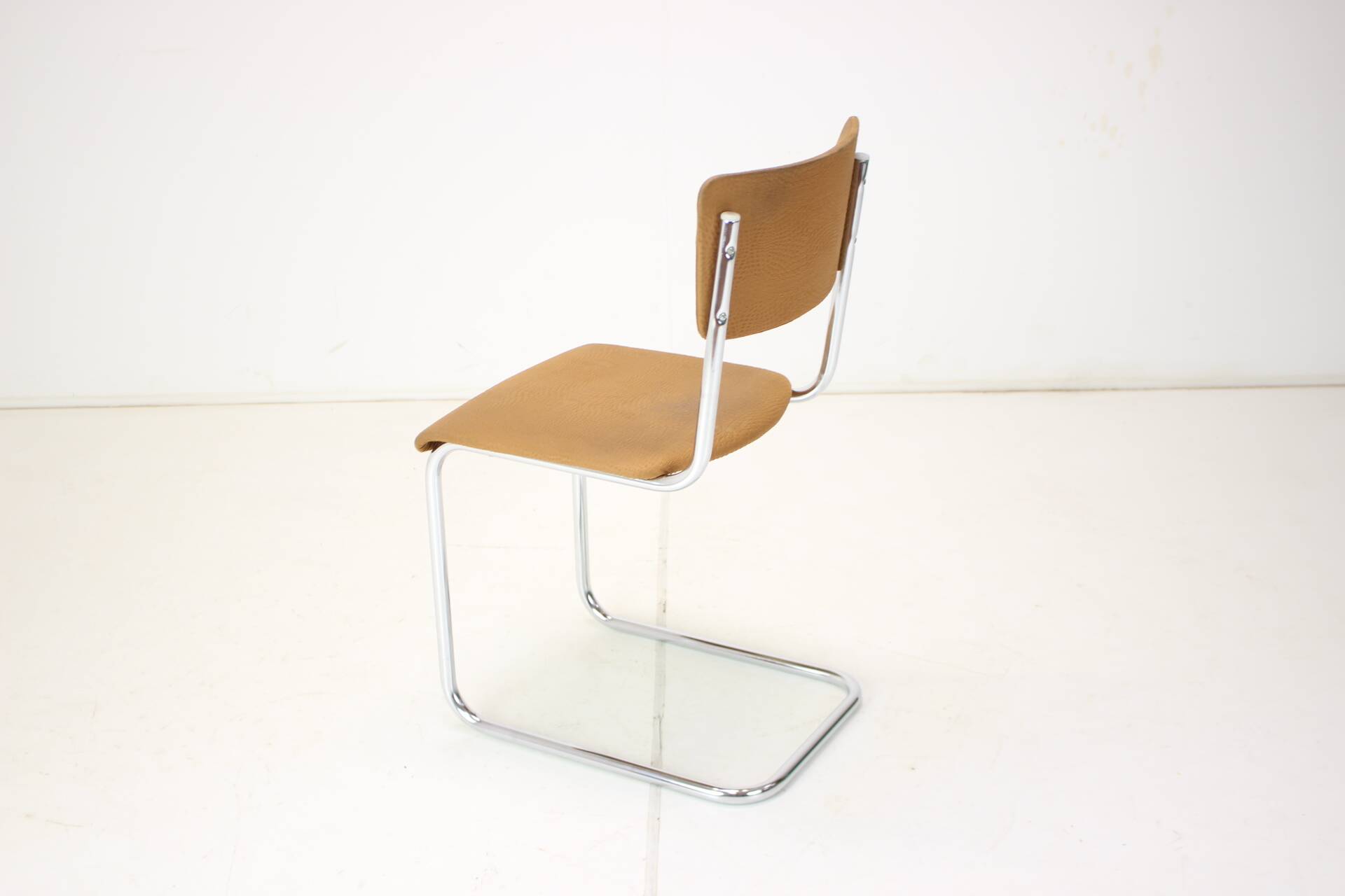 Mid-centrury Chrome Tubular Chair Kovonax Z-303, 1970's