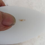 Applique double bras vintage noire et dorée