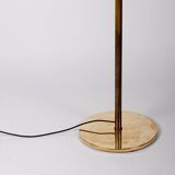 Swedish art deco floor lamp 1930s bronze patinated brass