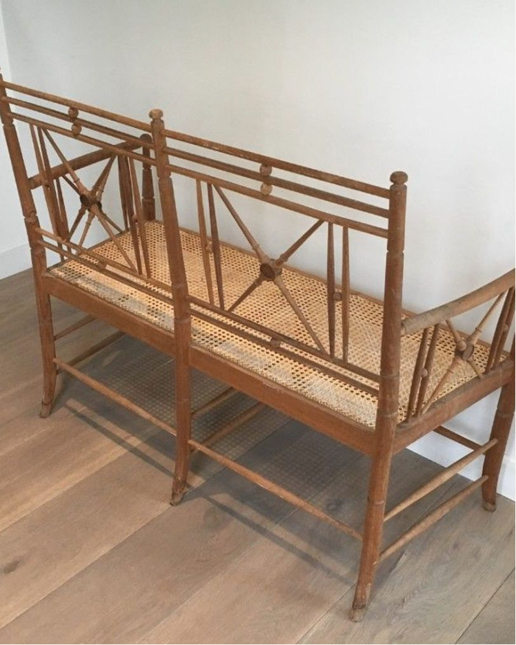 Banc en bois