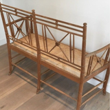 Wooden bench