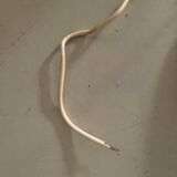 Mid-century Scandinavian pendant light in pink chrome metal, 1970s design