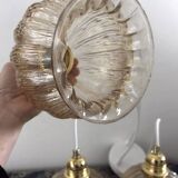 Cascade of three glass suspensions