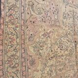 Flower Design Vintage Floor Handknotted Rug sku698