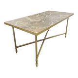Table basse en fer forgé