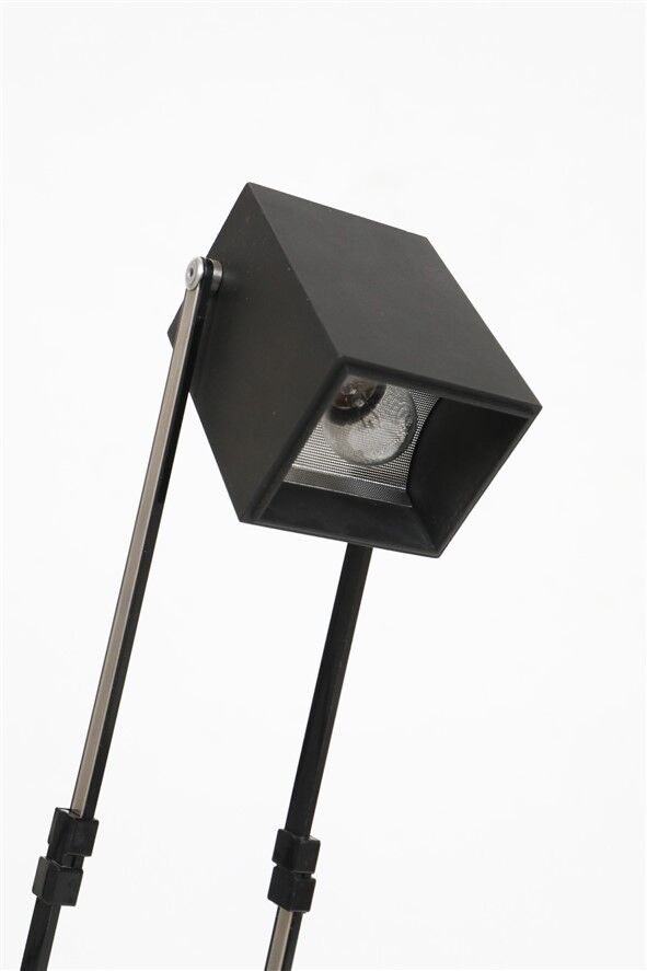 Black Louis Poulsen “Lampetit” desk / table lamp by Bent Gantzel-Boysen, Mid-century Danish modern design, 1960s / 1970s