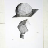 "matrix" Indian ink on paper