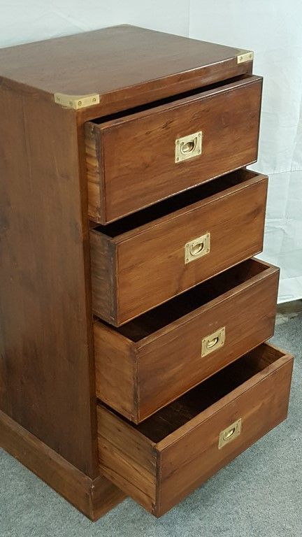 Teak storage furniture 4 drawers