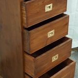 Meuble de rangement en teck 4 tiroirs