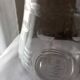 Carafe en verre soufflé