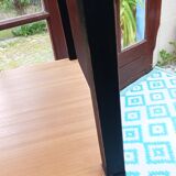 Serving table on casters