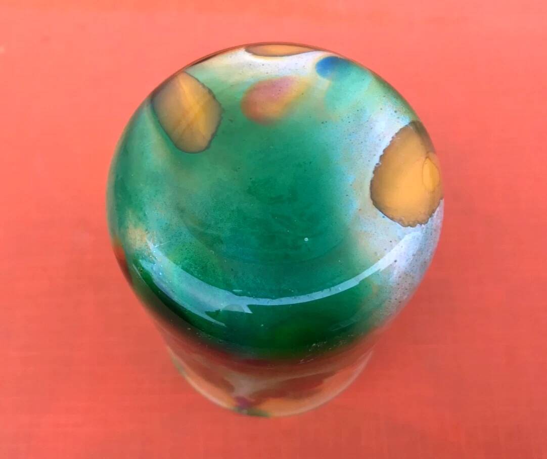 Multicolored Glass/Water Cup