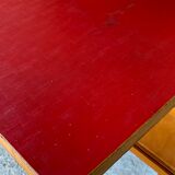 Vintage secretary on feet compass Scandinavian style, circa 50's