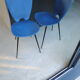 Ensemble de 2 chaises vintage années 50