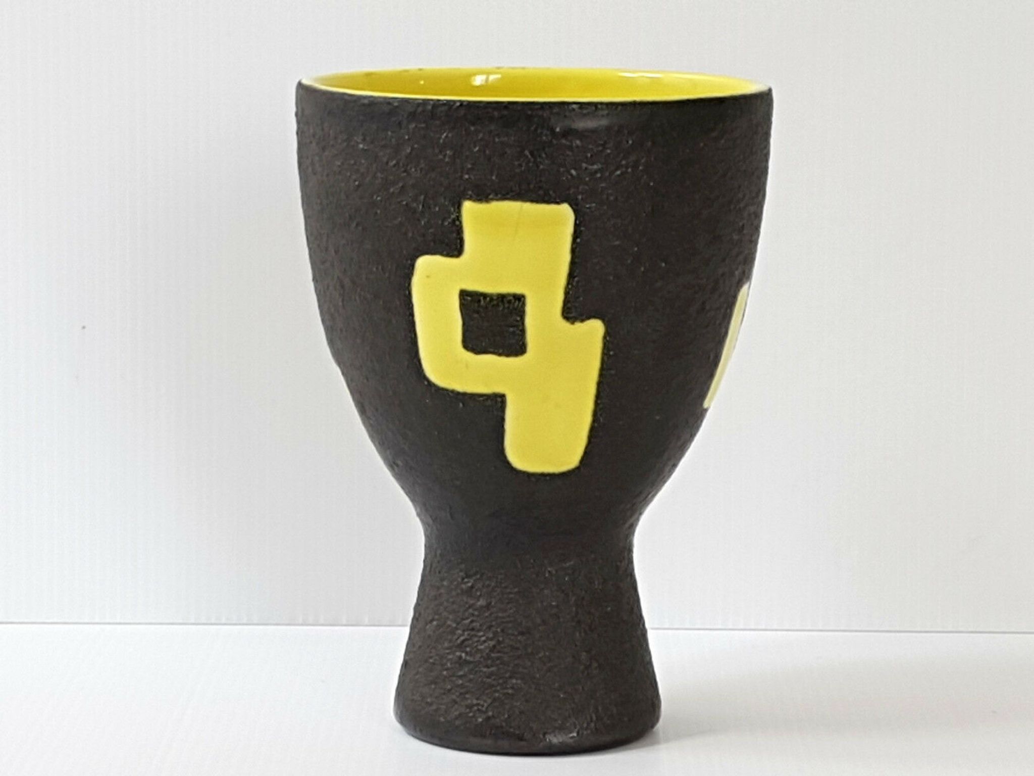 Vase vintage diabolo Elchinger 1950