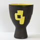 Vase vintage diabolo Elchinger 1950