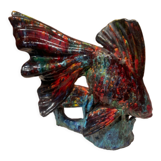 Céramique représentant un poisson