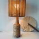 Bohemian lamp in rope