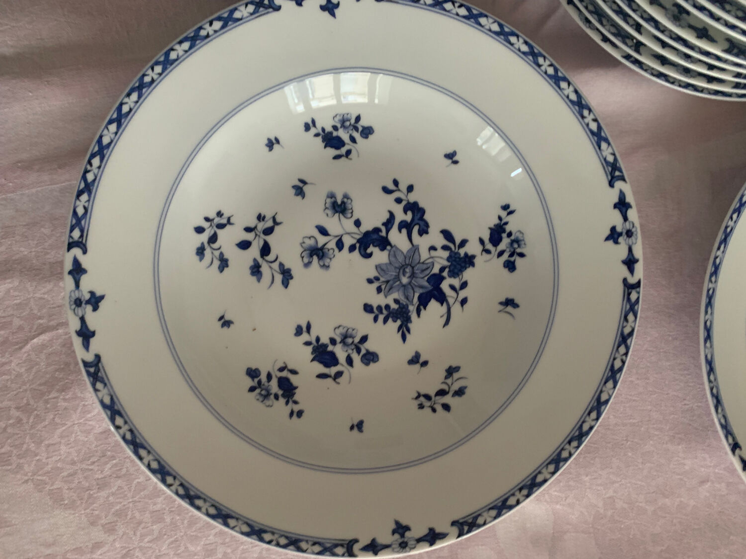 Amphitrite tableware service Ervuis and Raynaud 64 pieces
