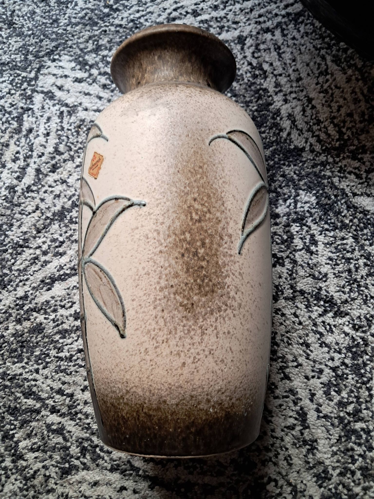 Grand vase en céramique West Germany Sheurich