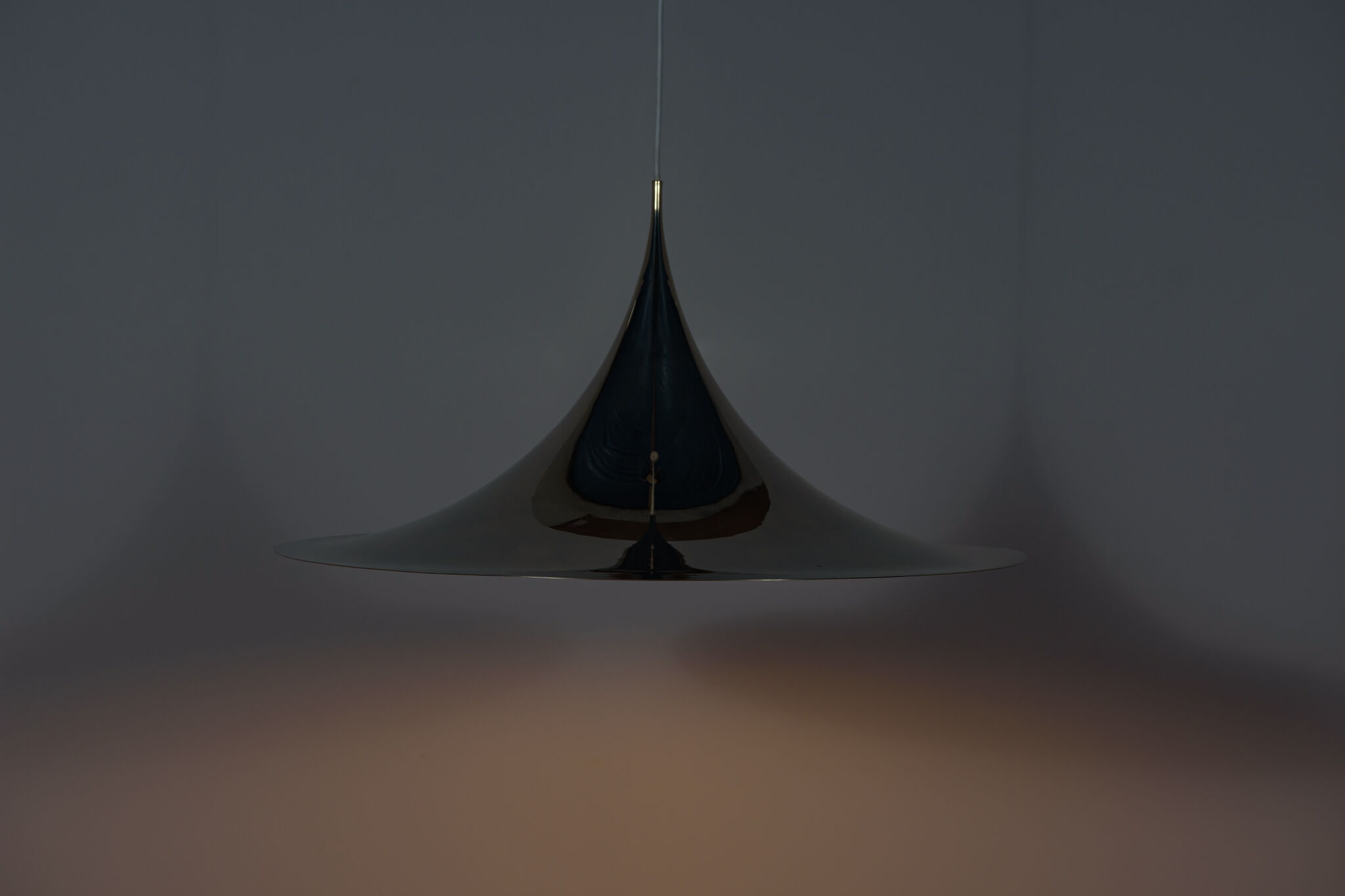 Semi Pendant Lamp by Claus Bonderup & Torsten Thorup for Fog & Mørup, 1970s