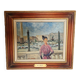 Painting paris place de la concorde