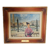 Painting paris place de la concorde