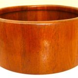 Dish, fruit dish, Scandinavian design, teak, R. Nissen Denmark 60s/70s