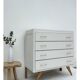 Commode vintage rénovée