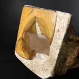 Workshop plaster "1930, Cubist Art Deco sculpture, draped nude woman