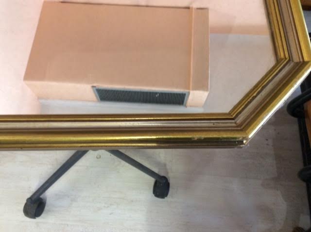 Golden octagonal mirror