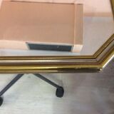 Golden octagonal mirror