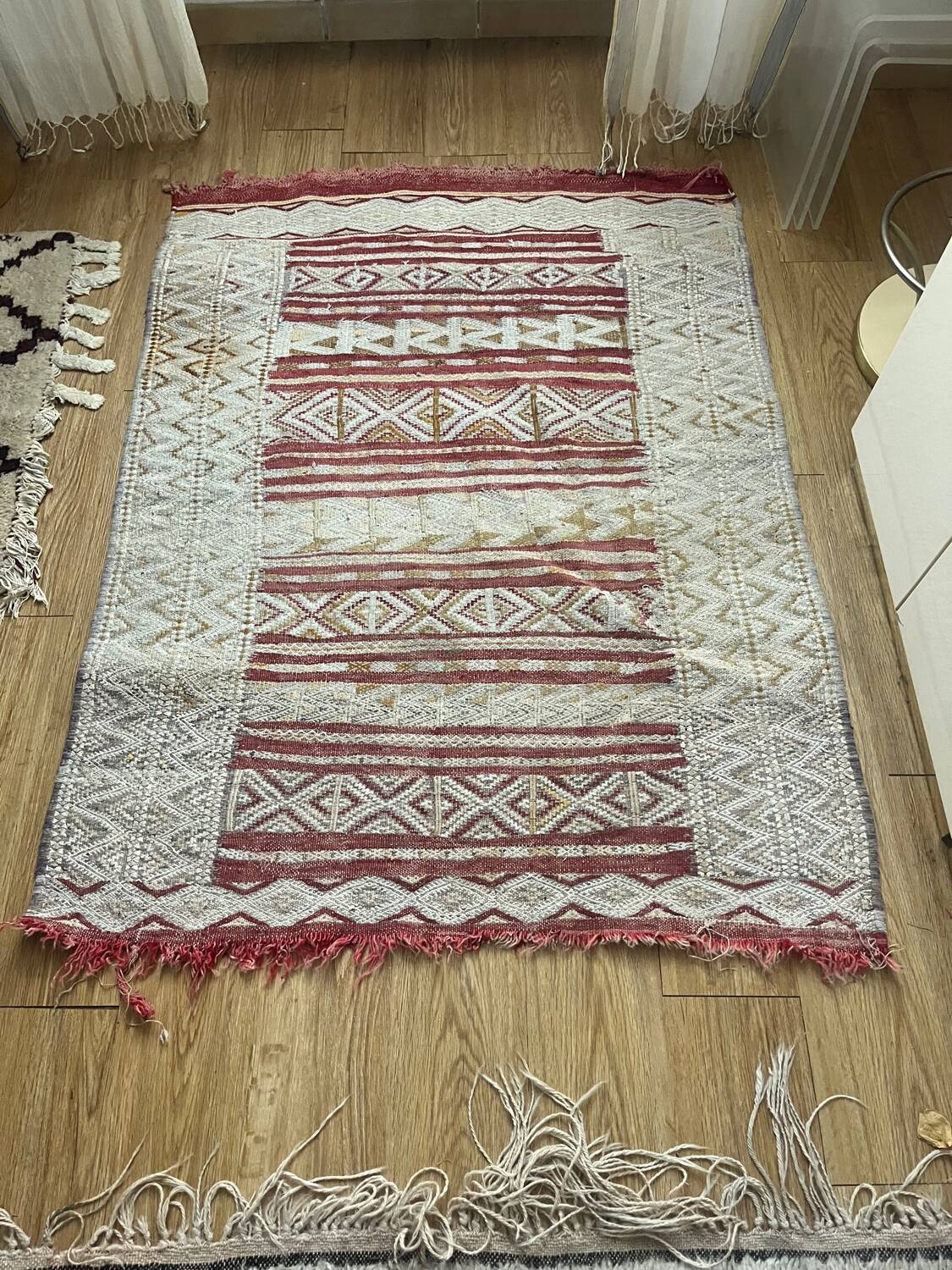 Vintage Berber kilim
