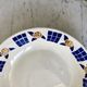 Hollow dish / salad bowl badonviller with geometric patterns 30s