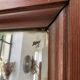 Late 19th century XL wooden mirror