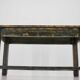 1950s Patinated Pine Tree Wooden Table, Czechoslovakia