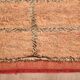 Peach Vintage Moroccan Rug 175 x 285 cm, Berber Wool Rug Handmade, Boho Rug