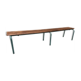 Vintage mullca school bench 60s