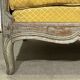 Louis XV daybed from the 18th century in oak.