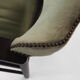 Art deco armchair in black and green ca.1930