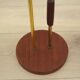 Teak ashtray, Danish design, 1970s, production: Denmark