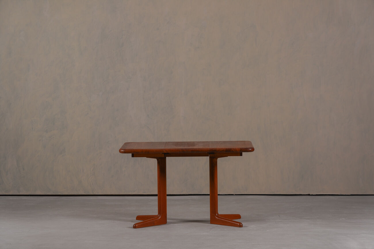Table à manger vintage Morten en teck par Niels Koefoed pour Hornslet Mobelfabrik, Danemark, années 1970.