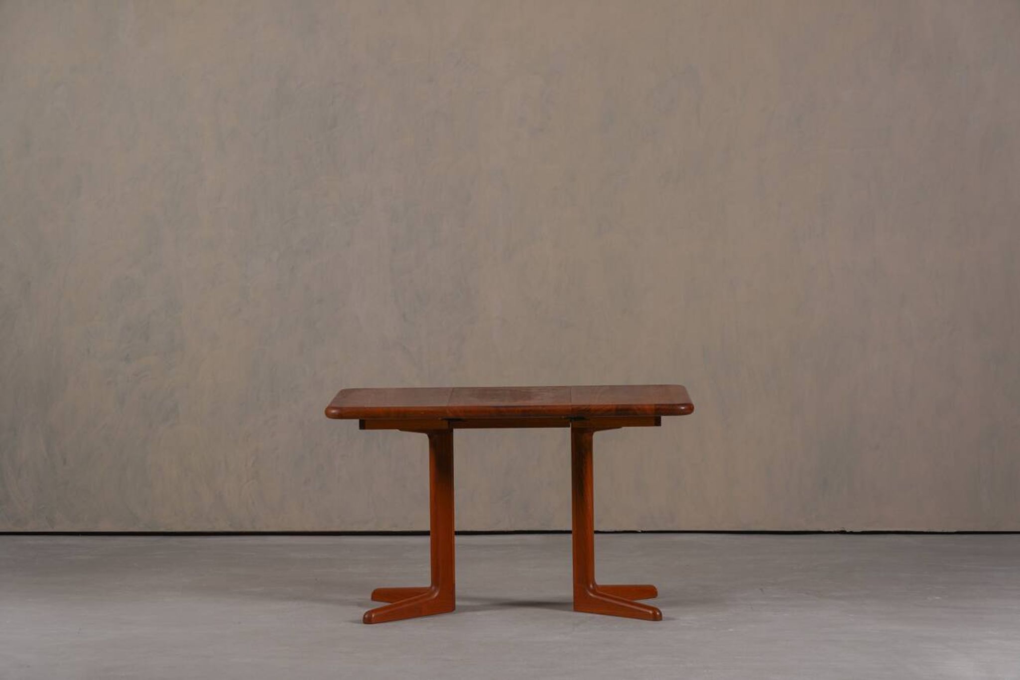 Vintage Morten dining table in teak by Niels Koefoed for Hornslet Mobelfabrik, Denmark 1970s